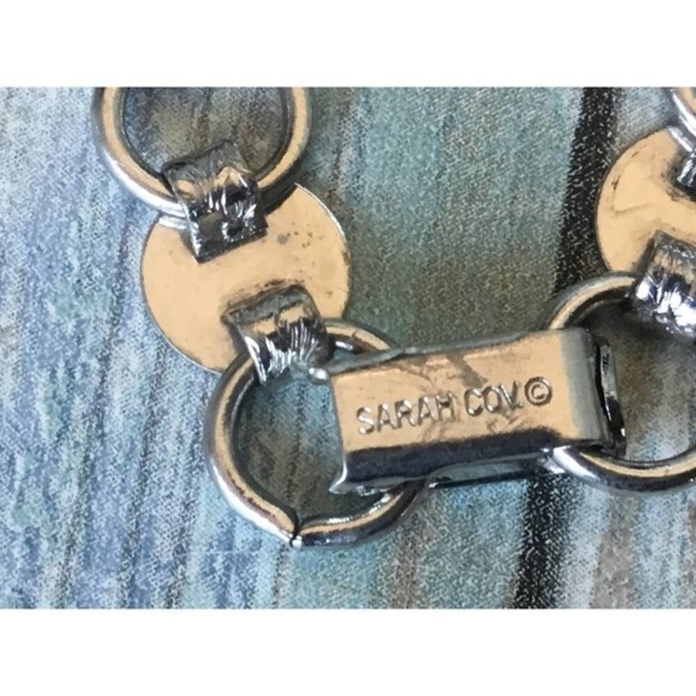 Sarah Coventry Silver Bracelet - Picture 2 of 2